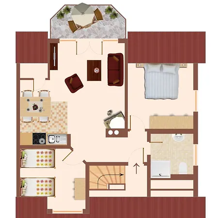 Apartment Am Leuchfeuer App 06